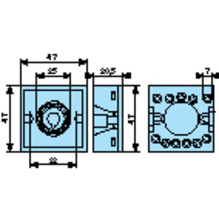 CROUZET 11-Pin Back Connecting Socket 79694002